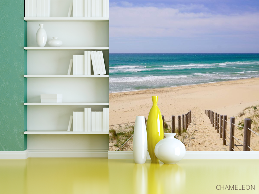 Фотошпалери стежка до моря - 3