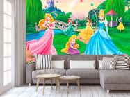 Фотообои Три принцессы - 3