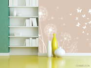 Фотошпалери векторні кульбаби - 3