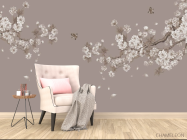 Фотообои цветущие ветви - 4