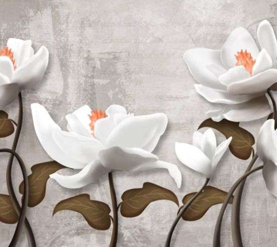 Фотообои Цветы 3d Фотообои Цветы 3d 30593