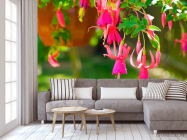 Фотообои Малиновые колокольчики - 3