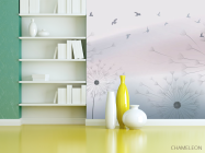 Фотошпалери Кульбаби і пташки - 3