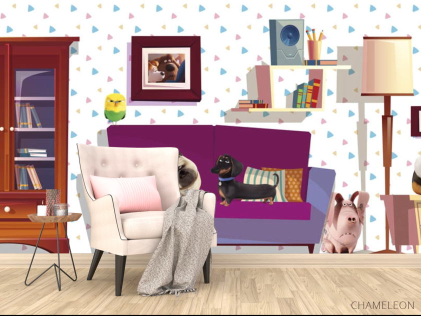 Фотообои Тайны домашних животных - 4