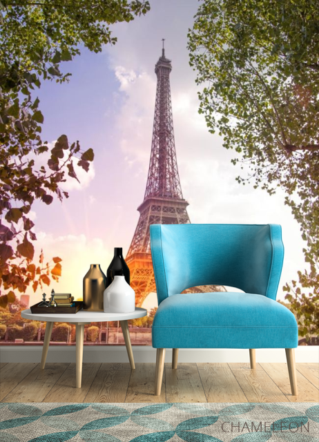 Фотообои утро в Париже - 4