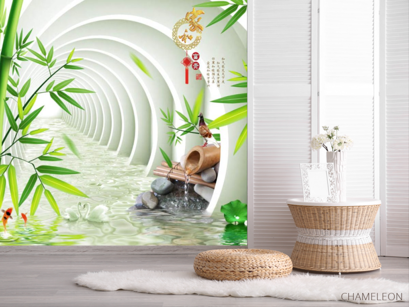 Фотошпалери 3Д тунель - 2