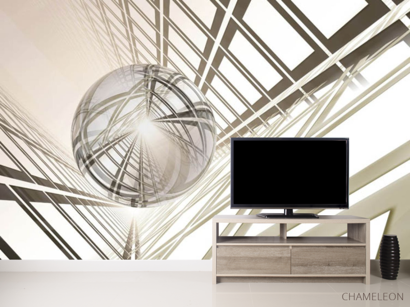 Фотообои 3d шар - 2