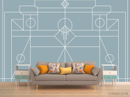 Фотообои простые линии - 1