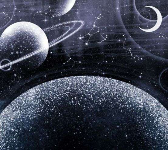 Фотошпалери дизайнерські планети бежевий відтінок Фотошпалери дизайнерські планети бежевий відтінок 33294_4