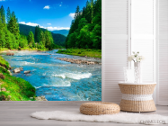 Фотошпалери Протягом, зелень - 2