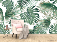 Фотообои Микс пальмы и монстеры - 4