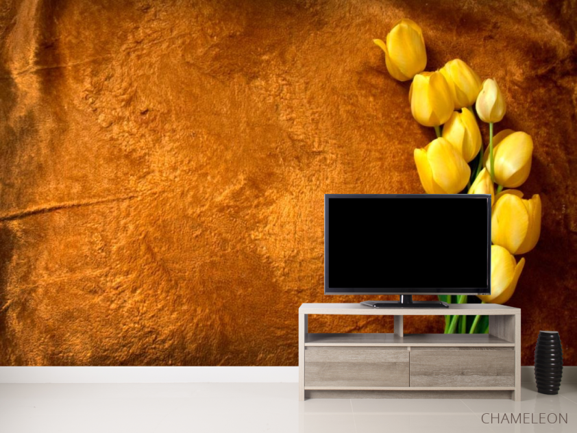 Фотообои Желтые тюльпаны - 2