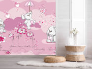 Фотошпалери іграшкові зайчики - 2