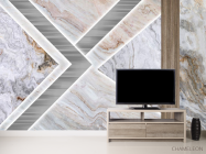 Фотообои 3д панели, мрамор - 2