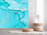 Фотошпалери яскравий Fluid art - 2