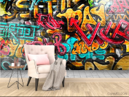 Фотообои графити - 4