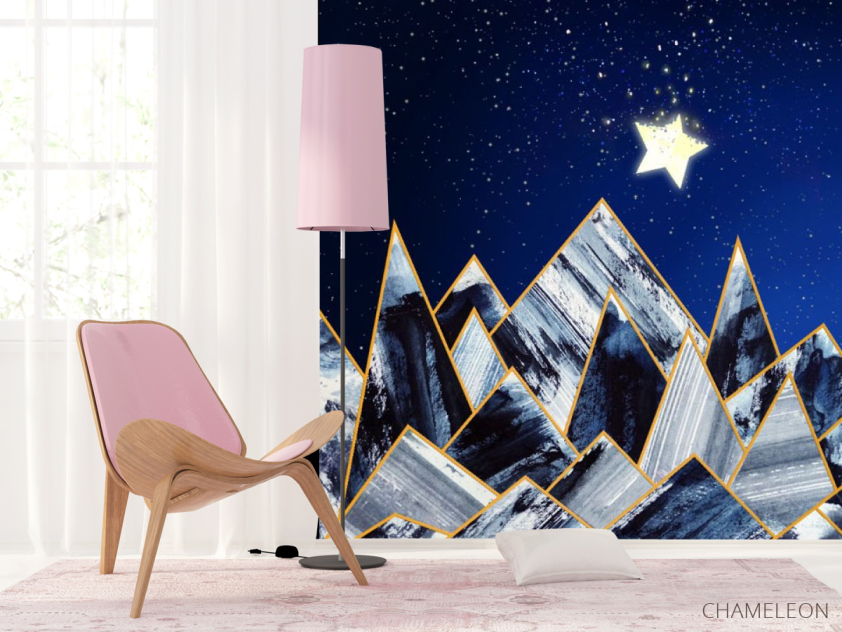 Фотошпалери 3D гори - 4