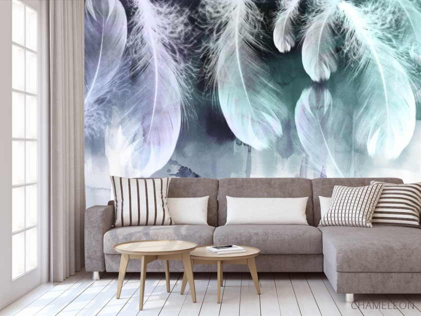 Фотообои Воздушные перья - 3