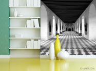 Фотошпалери Розширює коридор - 3