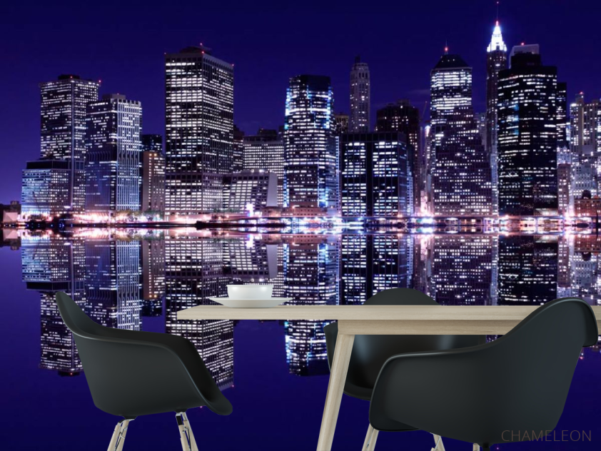 Фотошпалери Відображення New Уогка у воді - 1