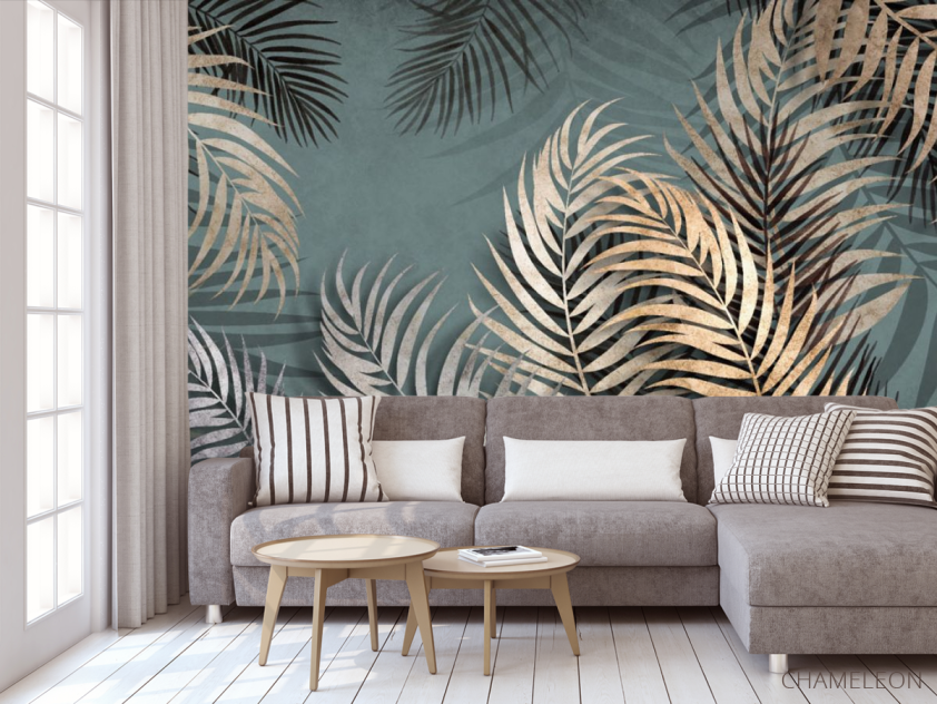 Фотообои Тропические листья - 3