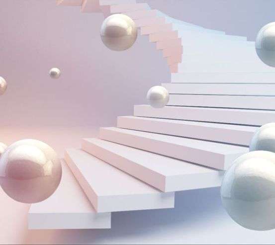 Фотообои 3д пули и розовое небо Фотообои 3д пули и розовое небо 33300