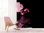 Фотошпалери Рожеві квіти персика - 4