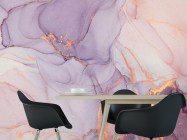 Фотошпалери рожевий флюїд арт - 1