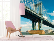 Фотошпалери Могутній міст у Нью Йорку - 4