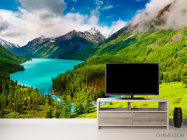 Фотообои Тучи идут в горы - 2