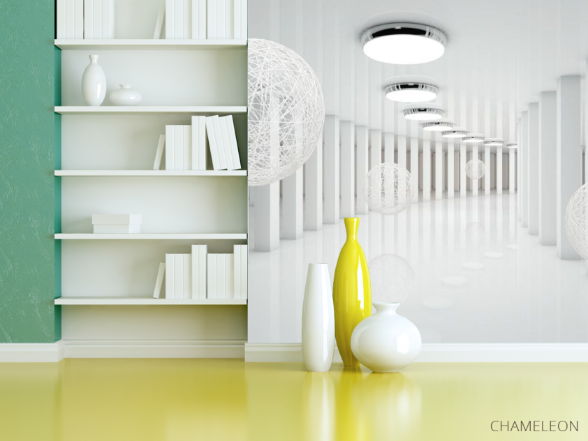 Фотошпалери Тунель зі сфер - 3