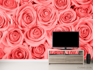 Фотообои Кремово-розовые розы - 2