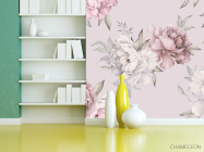 Фотошпалери Аквварельние півонії - 3