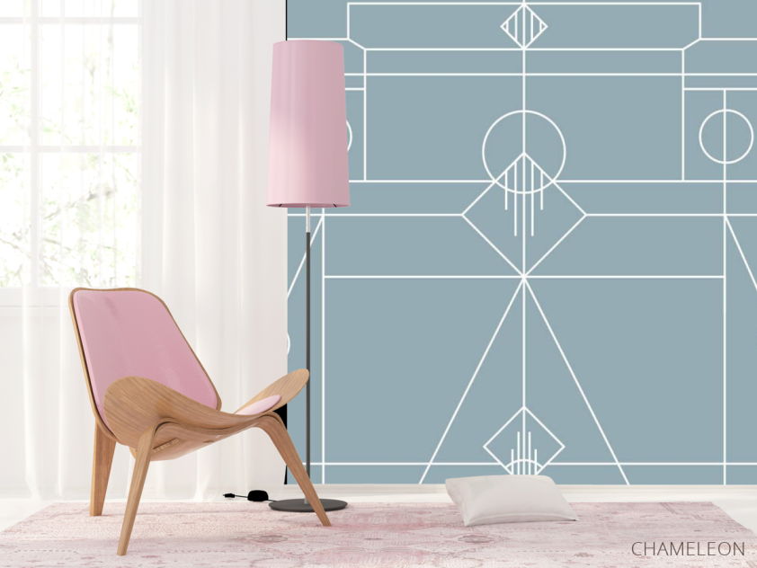 Фотошпалери прості лінії - 4