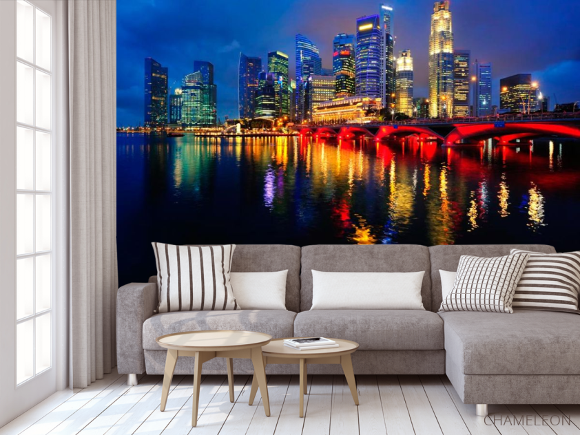 Фотообои Яркие краски города - 3