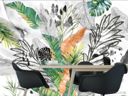 Фотошпалери листя тропічні - 1
