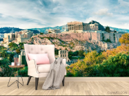 Фотообои старинные здания в горах - 4