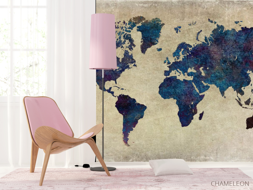 Фотошпалери Карта вінтажна - 4