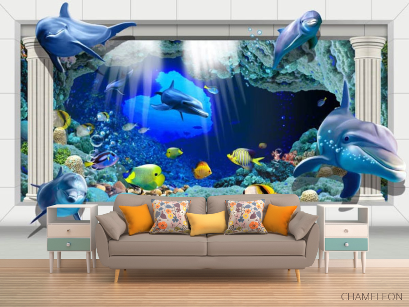 Фотообои 3d морское дно - 1