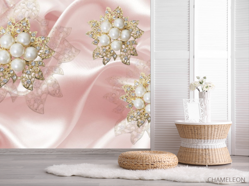 Фотошпалери 3D перли - 2