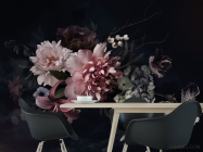 Фотошпалери Вінтажний темний букет - 1