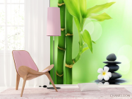 Фотошпалери бамбук в воді - 4