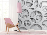 Фотообои 3д круги - 4