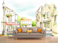 Фотообои Улочка - 1