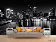 Фотообои Набережная  ночью - 1