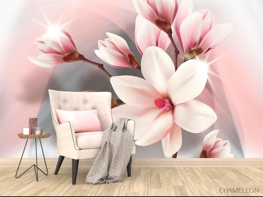 Фотообои 3d магнолия - 4