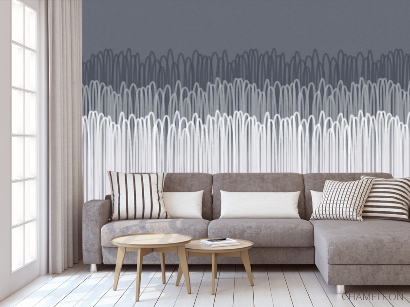 Фотообои Серая абстракция - 3