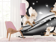 Фотошпалери 3D орхідеї - 4