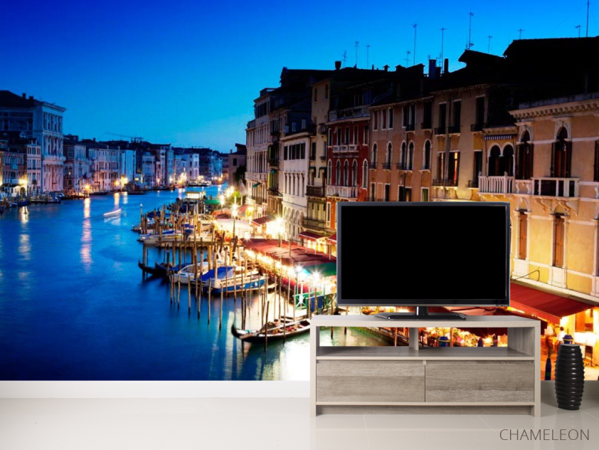 Фотообои Кафе у воды, Венеция - 2