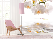 Фотошпалери Орхідеї білосніжні - 4